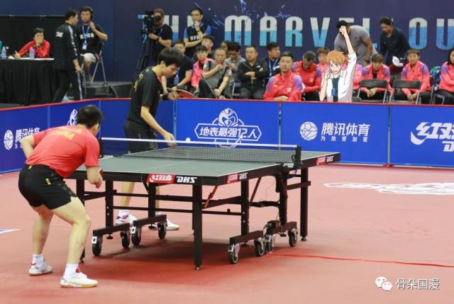 世界乒乓冠军，也爱看漫画