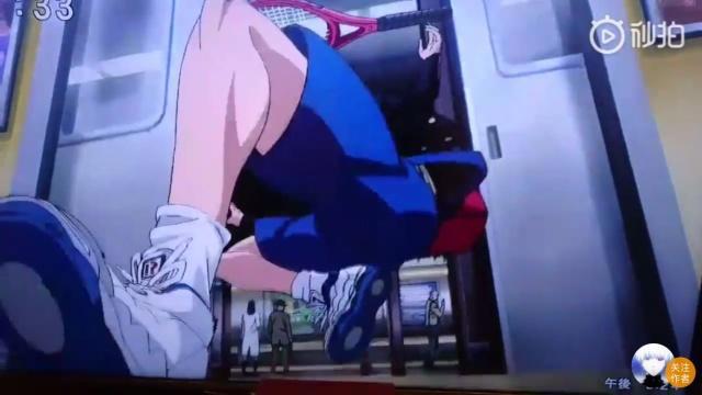 《新网球王子》龙马花式赶地铁，武林高手的特技百看不厌！酷毙了