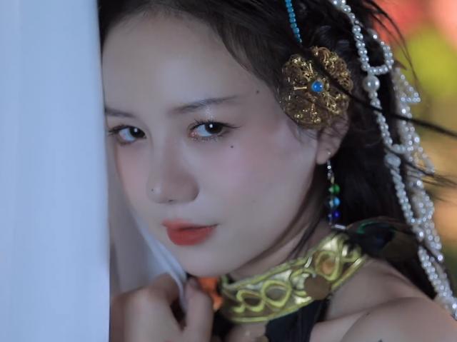 高颜值美女COS永劫无间迦南，只因身材太好，播放量破百万