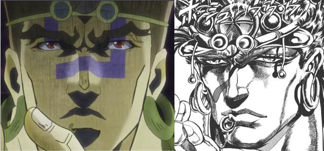 我们都被骗了！TV动画JOJO脸上并不是荒木线，与原作相比出入太多