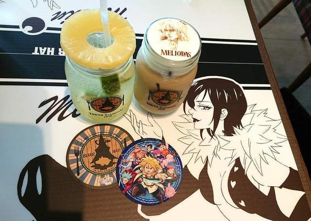 为纪念《七大罪》剧场版上映，限定主题咖啡厅在东京晴空塔开业！