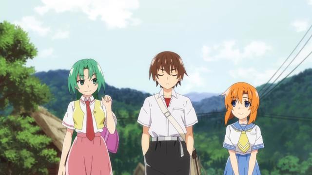 新版《寒蝉鸣泣之时》开播，男主和美少女在一起，看起来好幸福