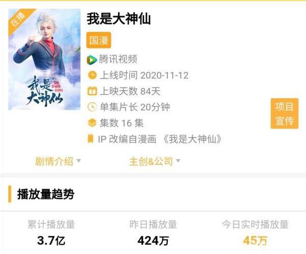 《我是大神仙》两季连播，中影年年实力大增，离做年番不远了