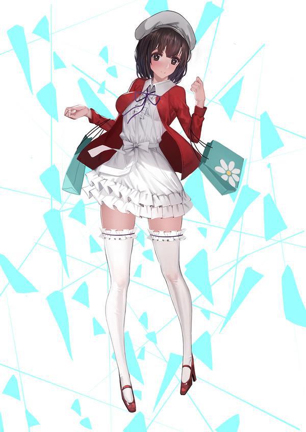 路人女主加藤惠精美插画12连发，西红寺世界eo呢：我全都要