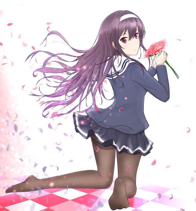 路人女主的养成方法：黑丝学姐霞之丘诗羽特辑，黑长直的逆袭