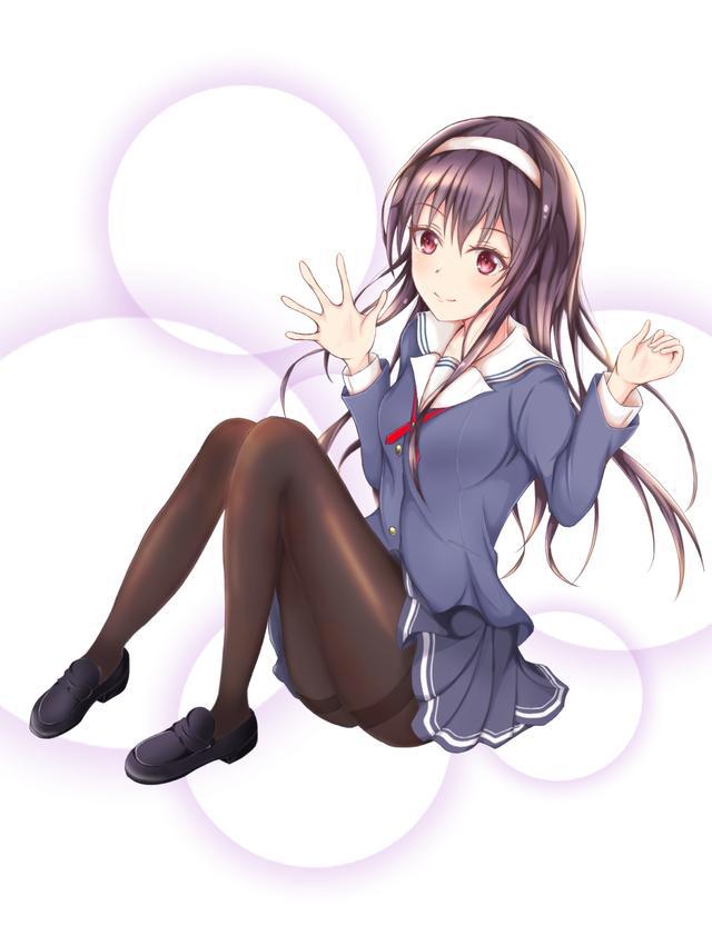 路人女主的养成方法：黑丝学姐霞之丘诗羽特辑，黑长直的逆袭