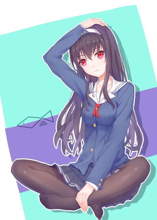 路人女主的养成方法：黑丝学姐霞之丘诗羽特辑，黑长直的逆袭