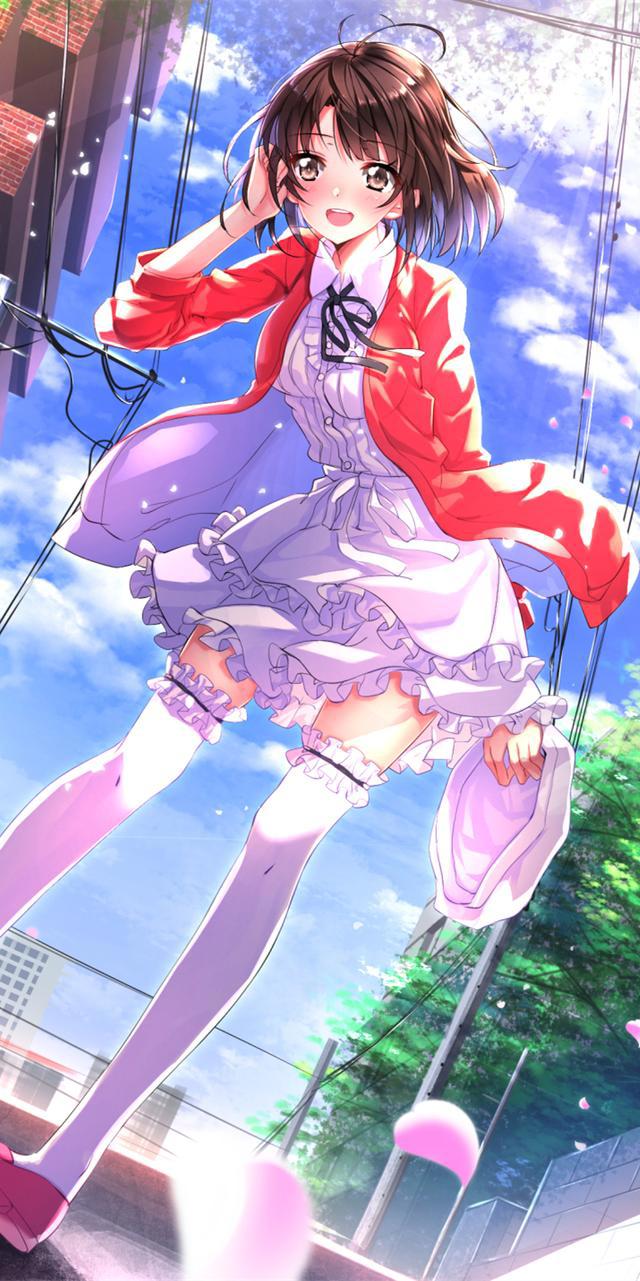 《路人女主的养成方法》加藤惠，完美的人设，动漫全面屏壁纸分享