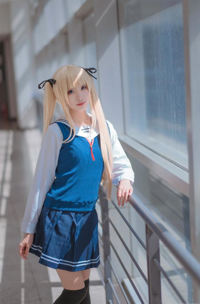 三位可爱妹子COS的日本动漫《路人女主的养成方法》角色英梨梨！