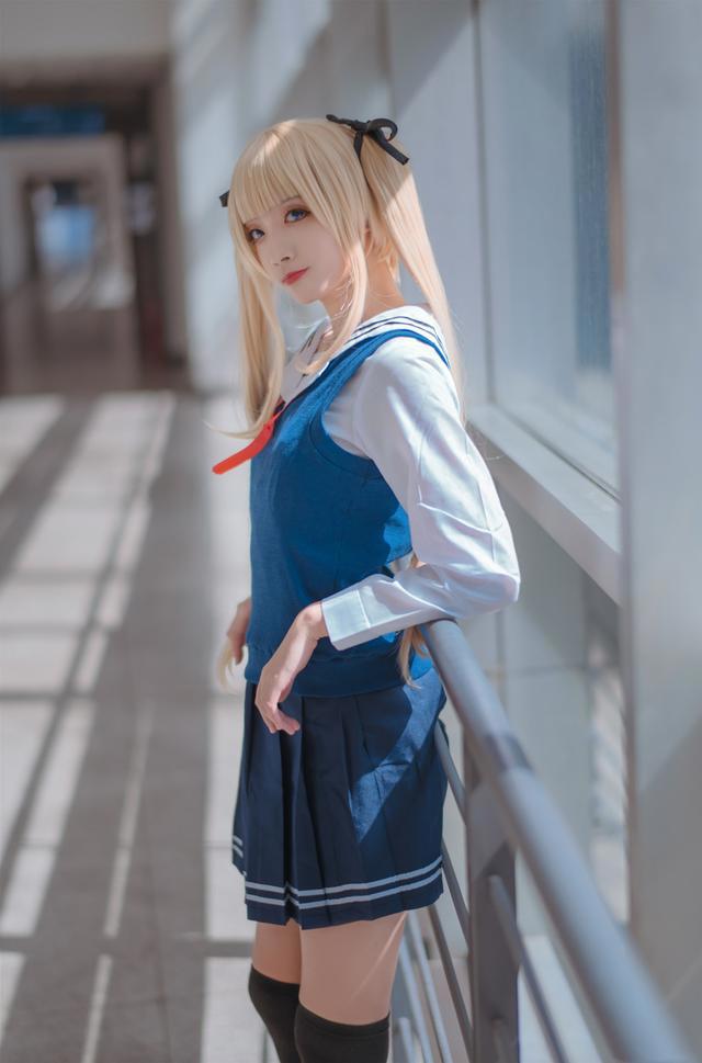 三位可爱妹子COS的日本动漫《路人女主的养成方法》角色英梨梨！