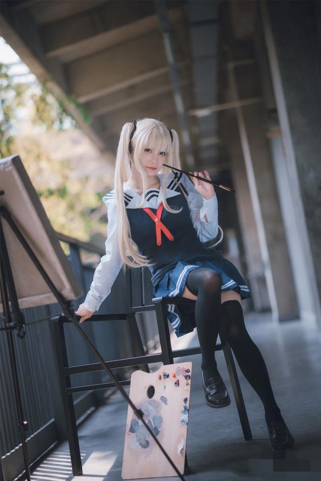 三位可爱妹子COS的日本动漫《路人女主的养成方法》角色英梨梨！