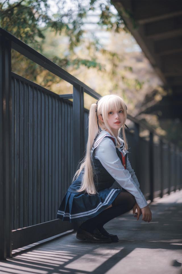 三位可爱妹子COS的日本动漫《路人女主的养成方法》角色英梨梨！