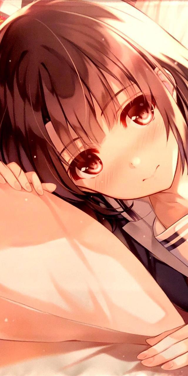 《路人女主的养成方法》加藤惠，动漫全面屏壁纸，论颜值还得看惠