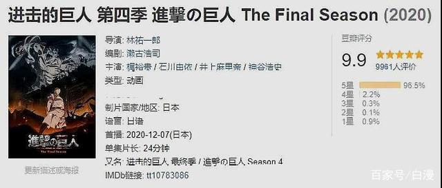巨人最终季连上2条热搜，新晋男神五条悟火出圈，肝帝MAPPA神了！
