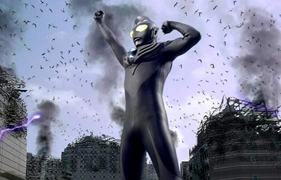 机动奥特曼外传封面图：机动迪迦和黑暗迪迦一体两面，超帅气！