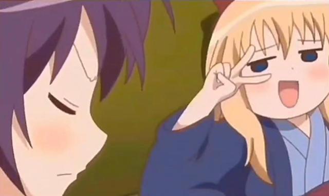 日漫里的十二种表情包，你用过哪些？小团团用最后一种当头像