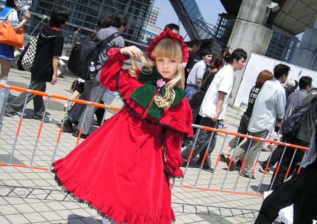 汉服lo装不是cos，但如果想穿它们出cos的话，也可以超惊艳