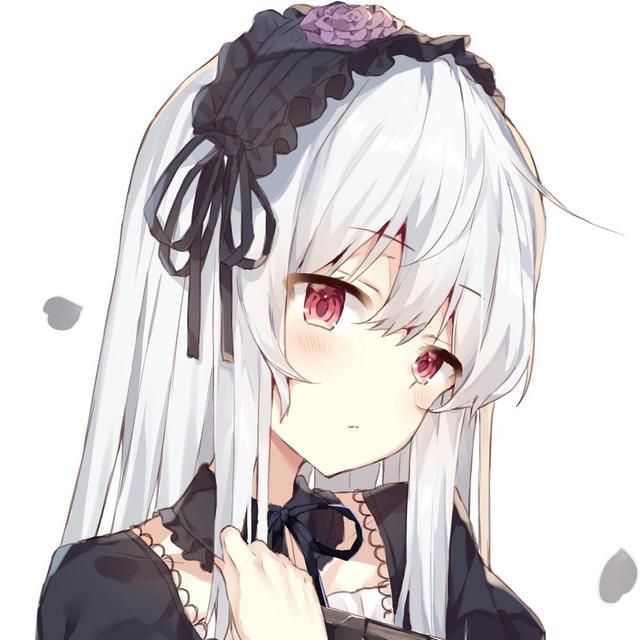 动漫人物头像：蔷薇少女水银灯头像