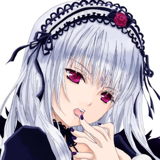 动漫人物头像：蔷薇少女水银灯头像