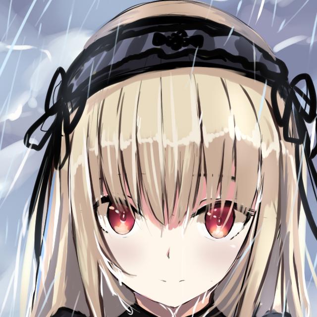 动漫人物头像：蔷薇少女水银灯头像