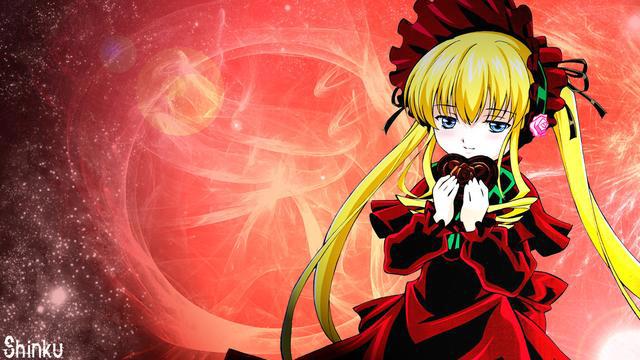 Lolita风格动漫壁纸：《蔷薇少女》