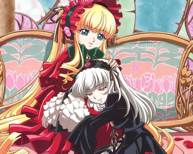 Lolita风格动漫壁纸：《蔷薇少女》