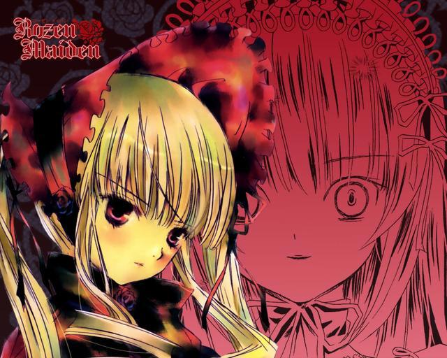 Lolita风格动漫壁纸：《蔷薇少女》