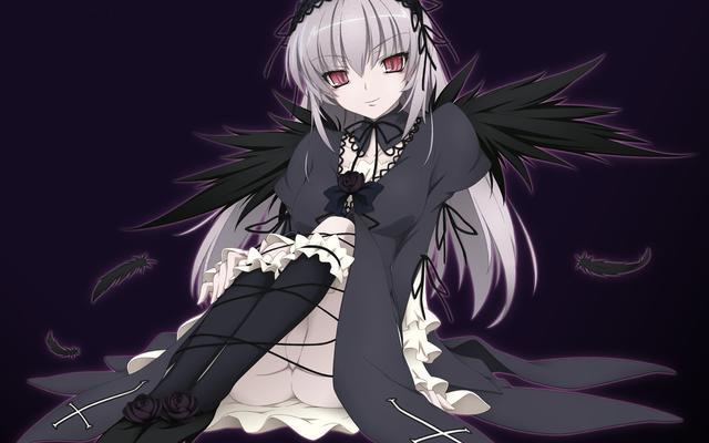 Lolita风格动漫壁纸：《蔷薇少女》