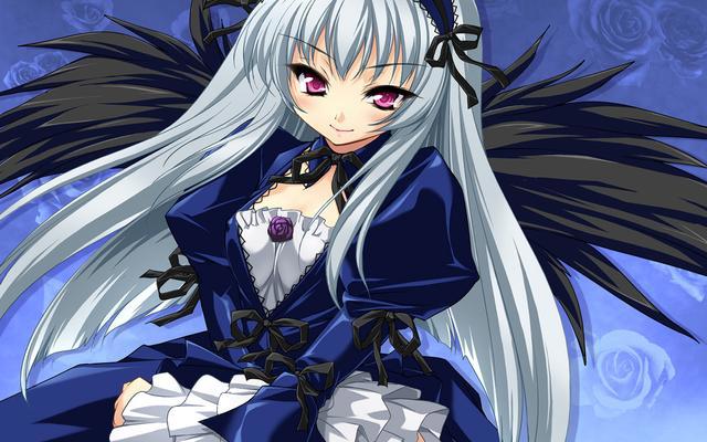 Lolita风格动漫壁纸：《蔷薇少女》