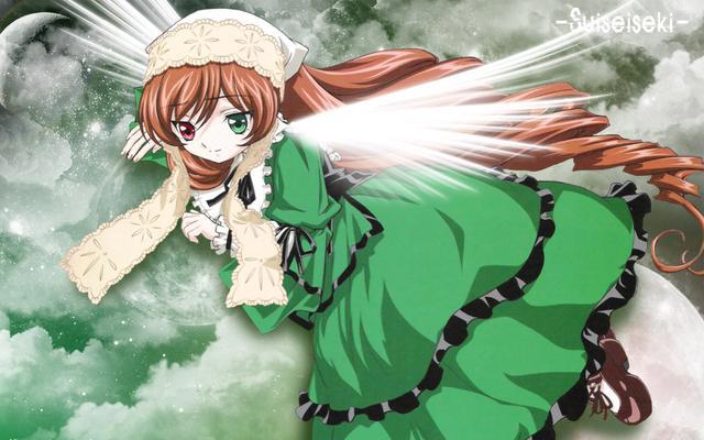 Lolita风格动漫壁纸：《蔷薇少女》