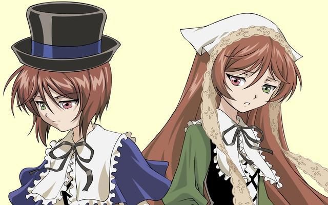 Lolita风格动漫壁纸：《蔷薇少女》