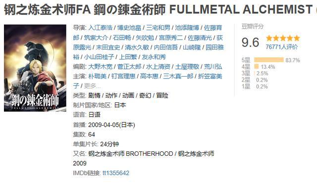 豆瓣评分9.6，本世纪唯一一部很难给出差评的动漫神作