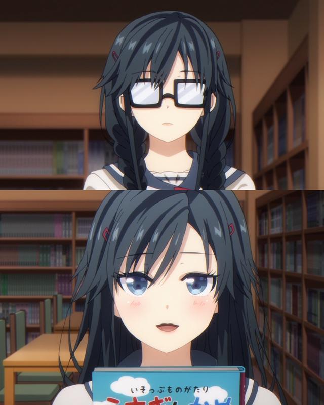 动漫中同一角色的颜值反差有多大？能够让所有观众都认不出来