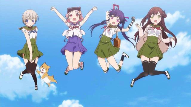 她们做起来超萌超可爱的“芳文跳”，现实中不要随意尝试哦！