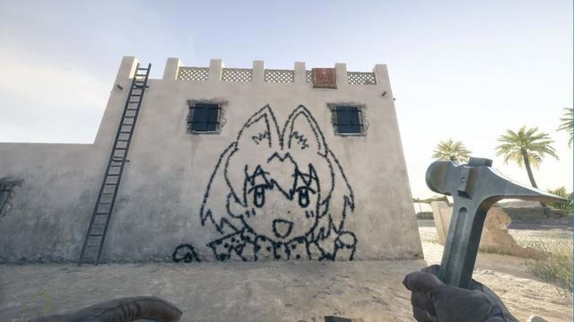 用生命作画！画师玩《战地》不拼枪反在街头涂鸦的“好男人”