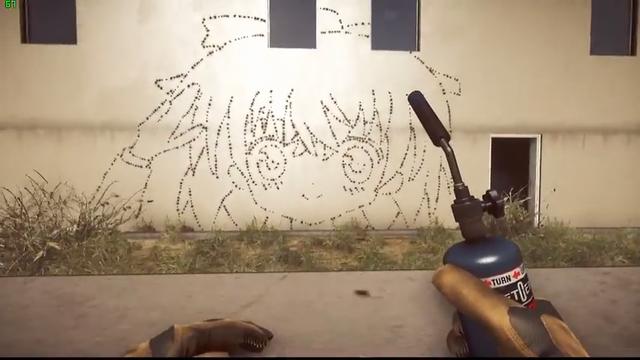 用生命作画！画师玩《战地》不拼枪反在街头涂鸦的“好男人”