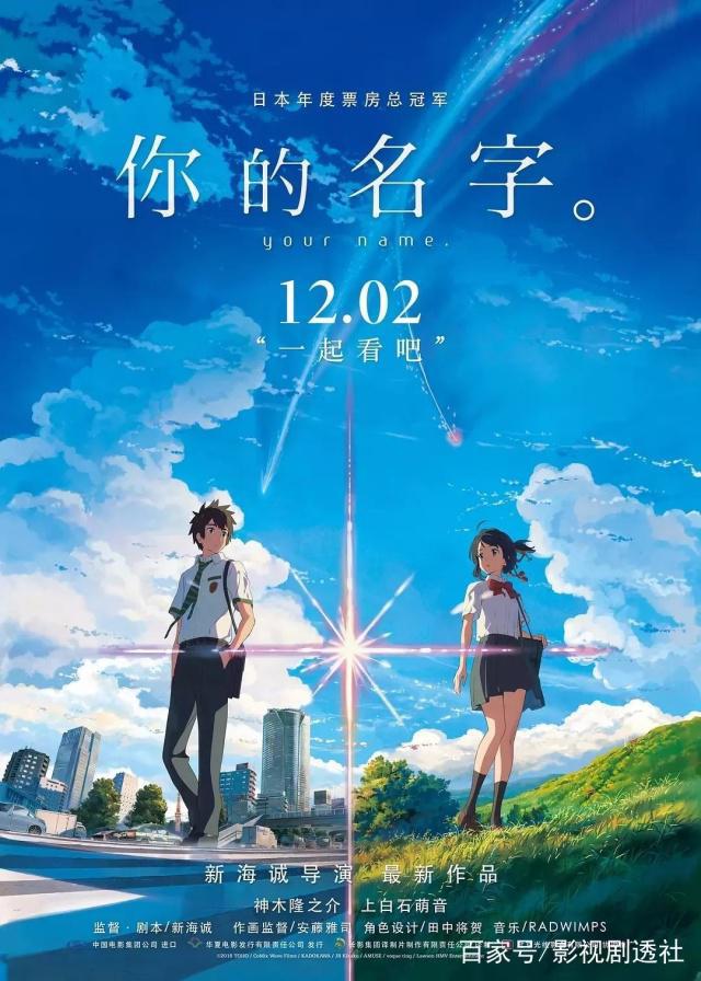 票房破亿，这9部在国内上映的日本动画电影，你最喜欢哪部？