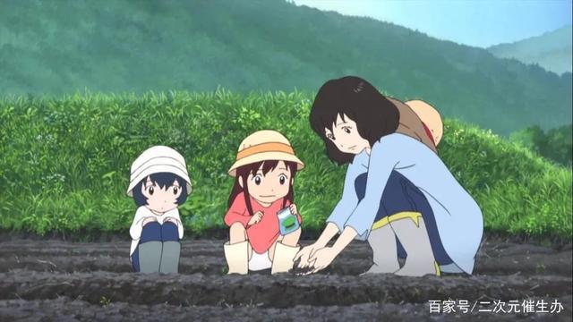 治愈系动漫《狼的孩子雨和雪》让人感动到哭！