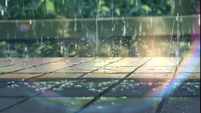 动漫壁纸：最美不过下雨天，和你躲雨的屋檐、雨天里的温情小美好