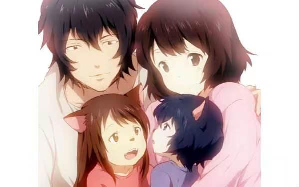 跨越物种的爱恋，动漫经典再现——8.5分动漫《狼的孩子雨和雪》