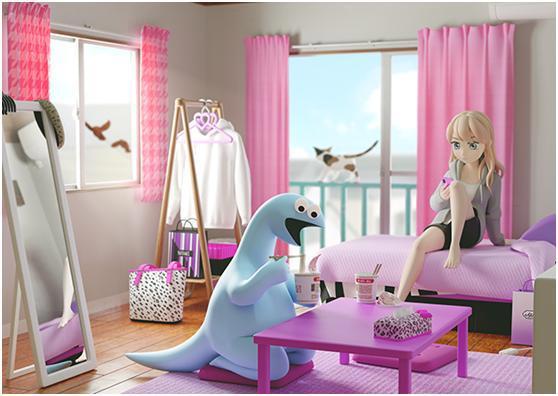 动画《辣妹与恐龙》制作人员、声优公布