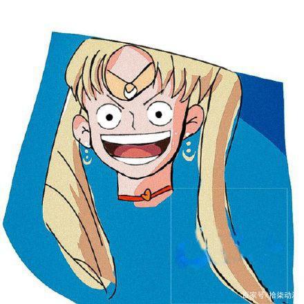 动漫联动：草帽团全员化身美少女战士！王下七武海邂逅海绵宝宝