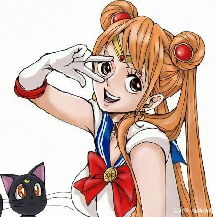 动漫联动：草帽团全员化身美少女战士！王下七武海邂逅海绵宝宝