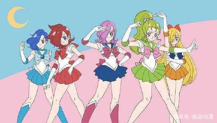 动漫联动：草帽团全员化身美少女战士！王下七武海邂逅海绵宝宝