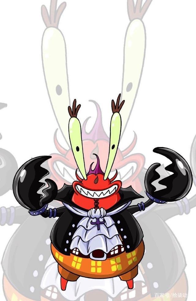 动漫联动：草帽团全员化身美少女战士！王下七武海邂逅海绵宝宝