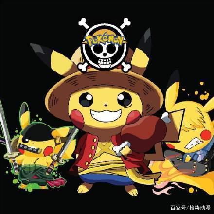 动漫联动：草帽团全员化身美少女战士！王下七武海邂逅海绵宝宝