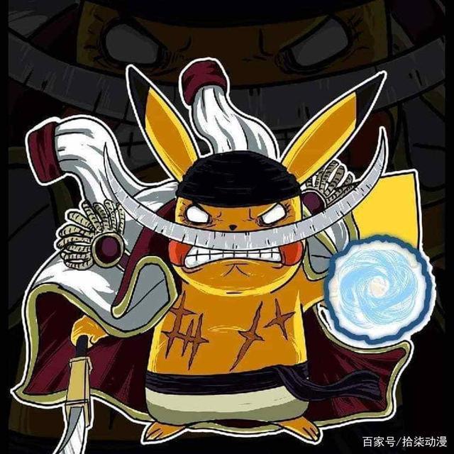 动漫联动：草帽团全员化身美少女战士！王下七武海邂逅海绵宝宝