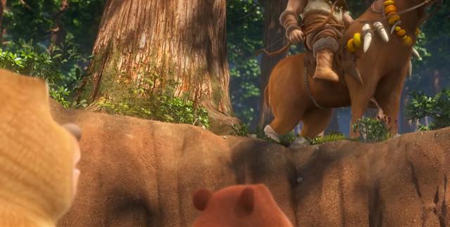 熊出没：纳雅的曾祖长得很帅气，难怪纳雅的基因也这么好