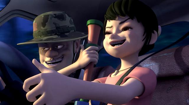 熊出没：光头强有没有对象，没有也不要紧，有李老板就够了