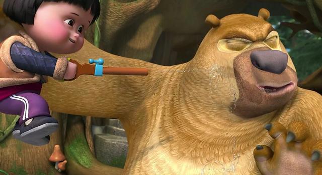 盘点熊出没中不怕熊大熊二的五个角色，纳雅反过来把熊二给吓一跳